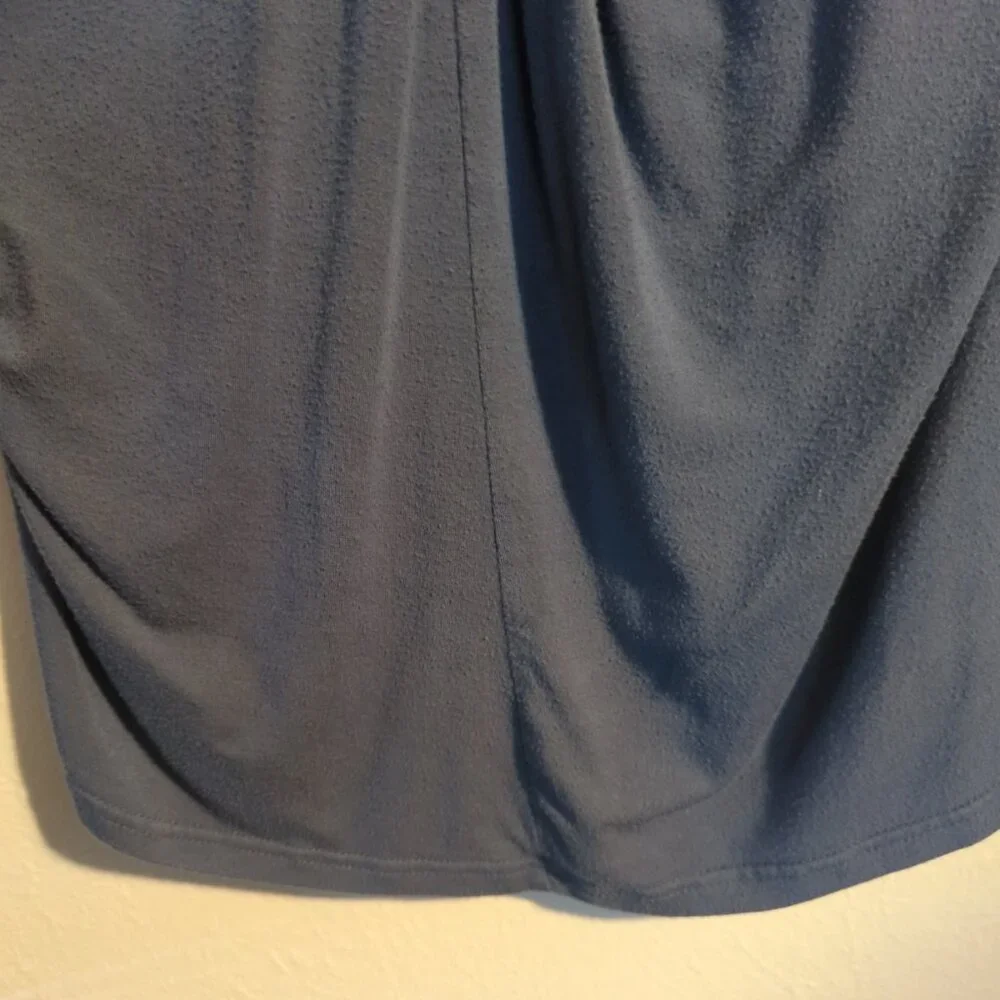 Zeagoo Short Sleeve V-Neck Twist Knot Blouse Size XL - Picture 5 of 8